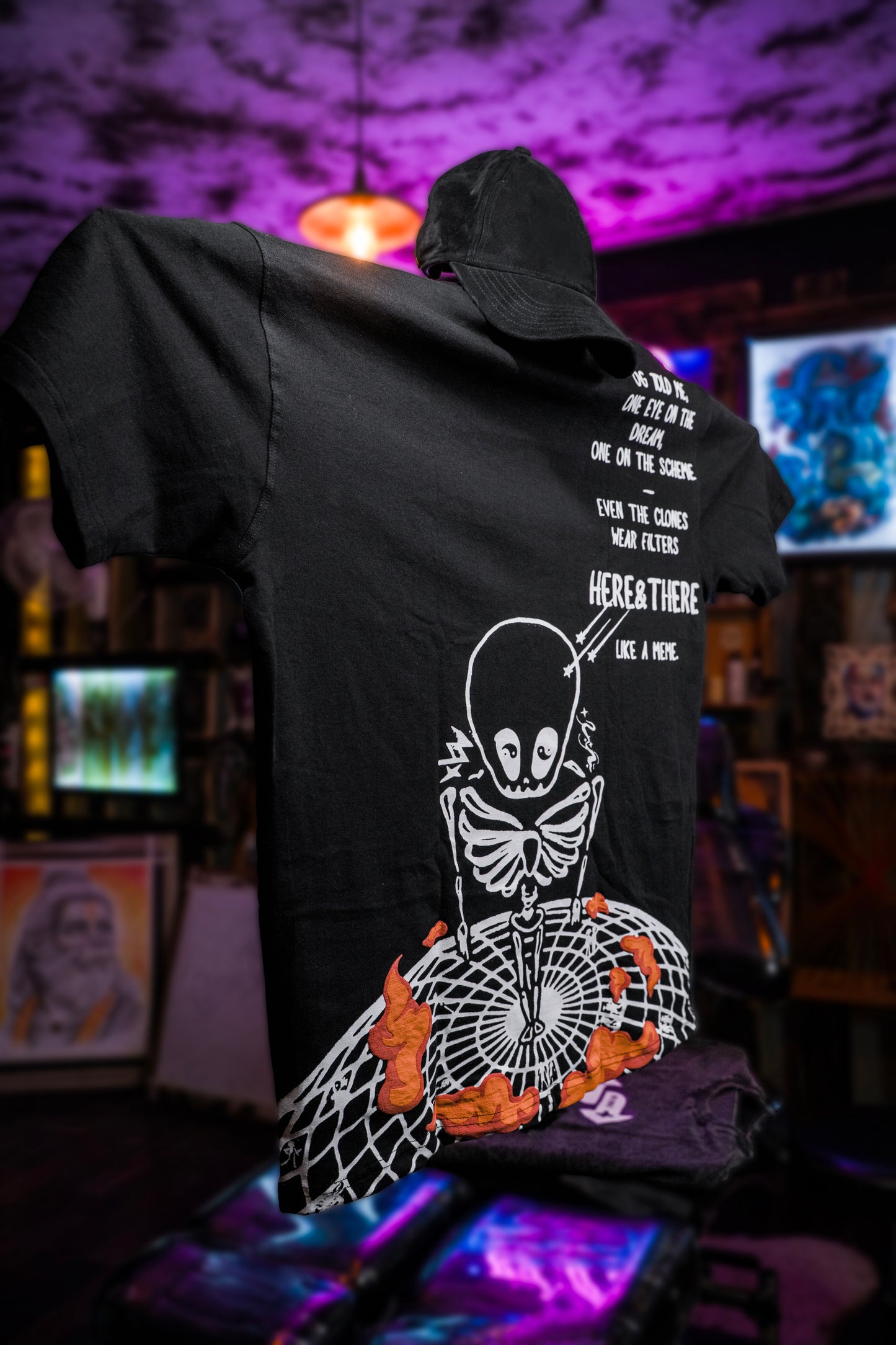 Cloneproof Oversized Tee (Black)