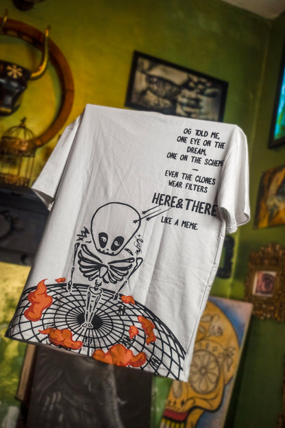 Cloneproof Oversized Tee (White)